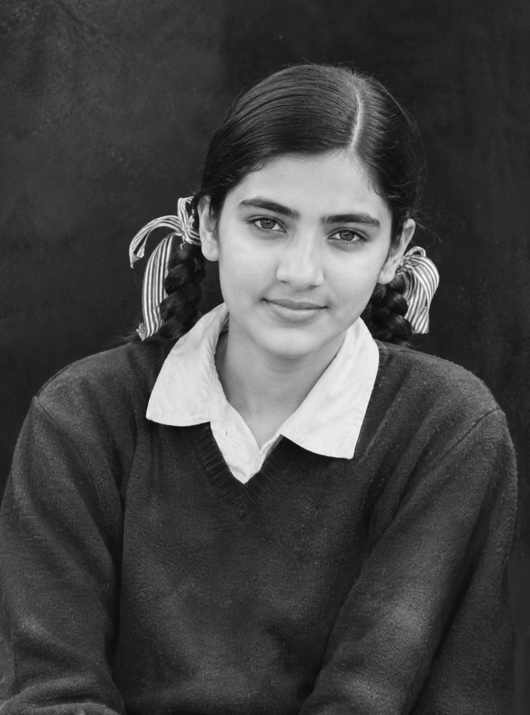 Pavitra Preet Gill school time photo